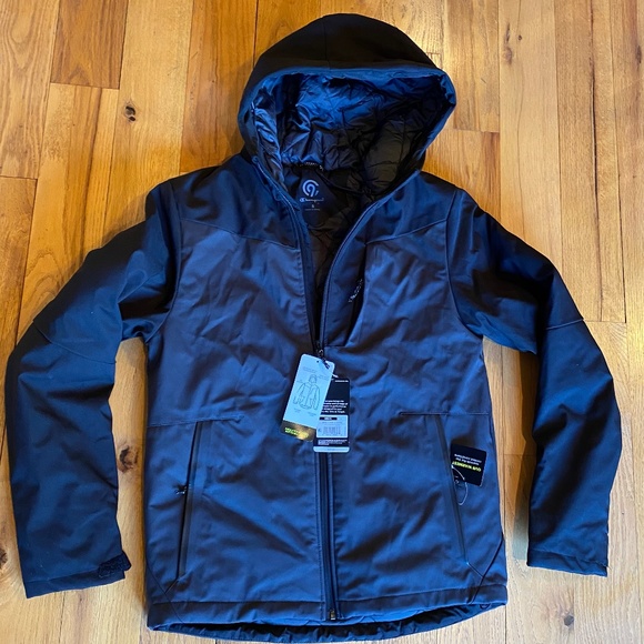 champion insulated hooded softshell jacket